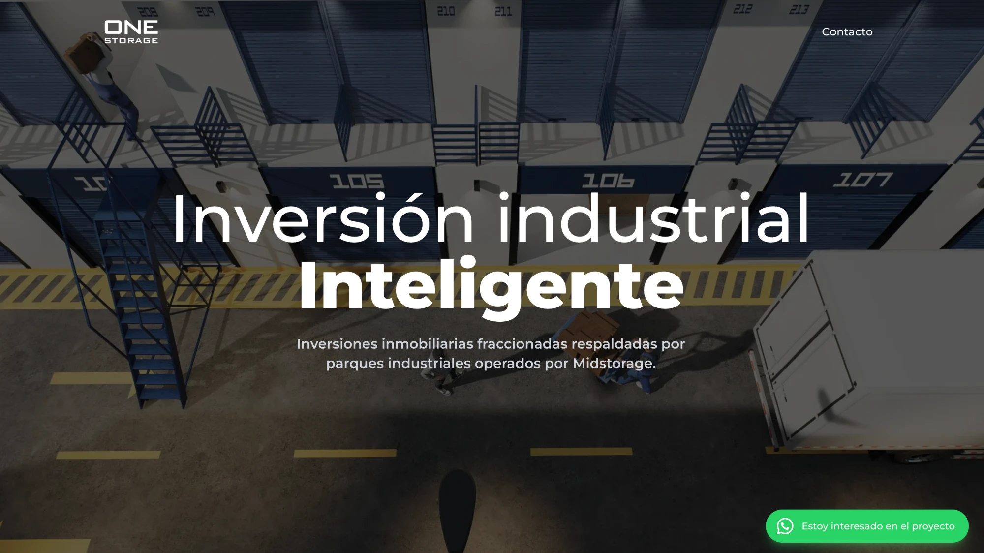 One Storage — Plataforma de inversión en activos industriales