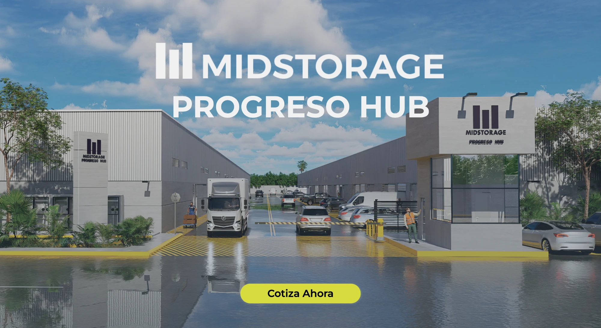 Progreso Hub — Sitio para inversión en naves industriales